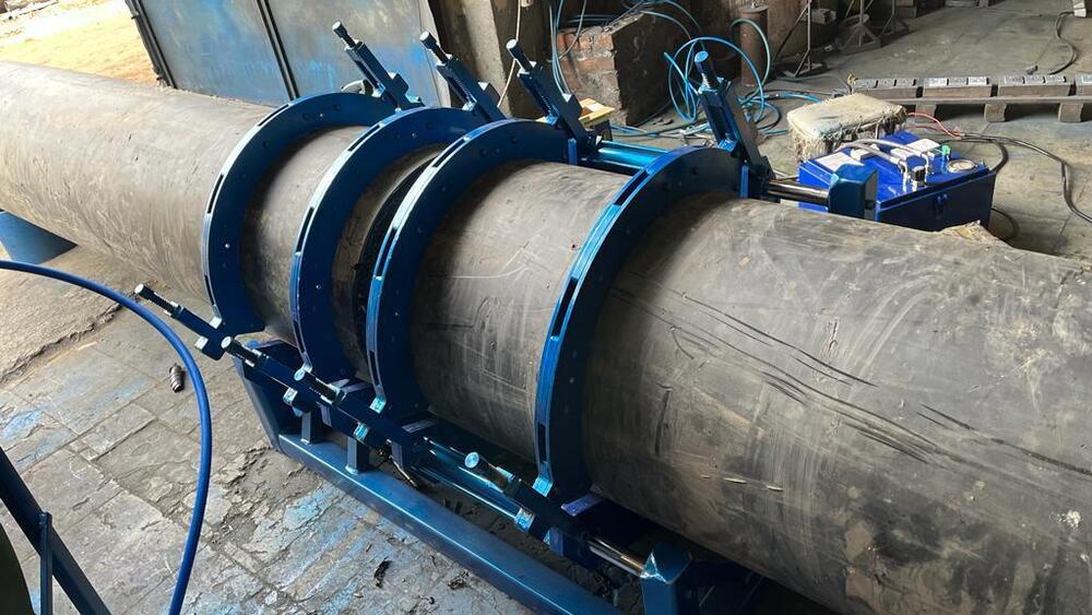 SNI-H-630 HDPE पाइप जोड़ने की मशीन