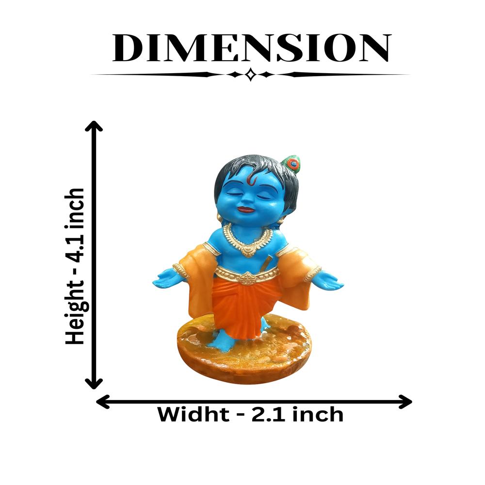 krishna hath open blue tone