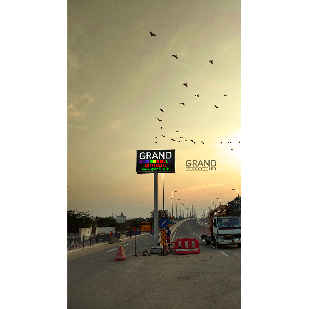 Variable Message Sign Board Vms - Application: Highways