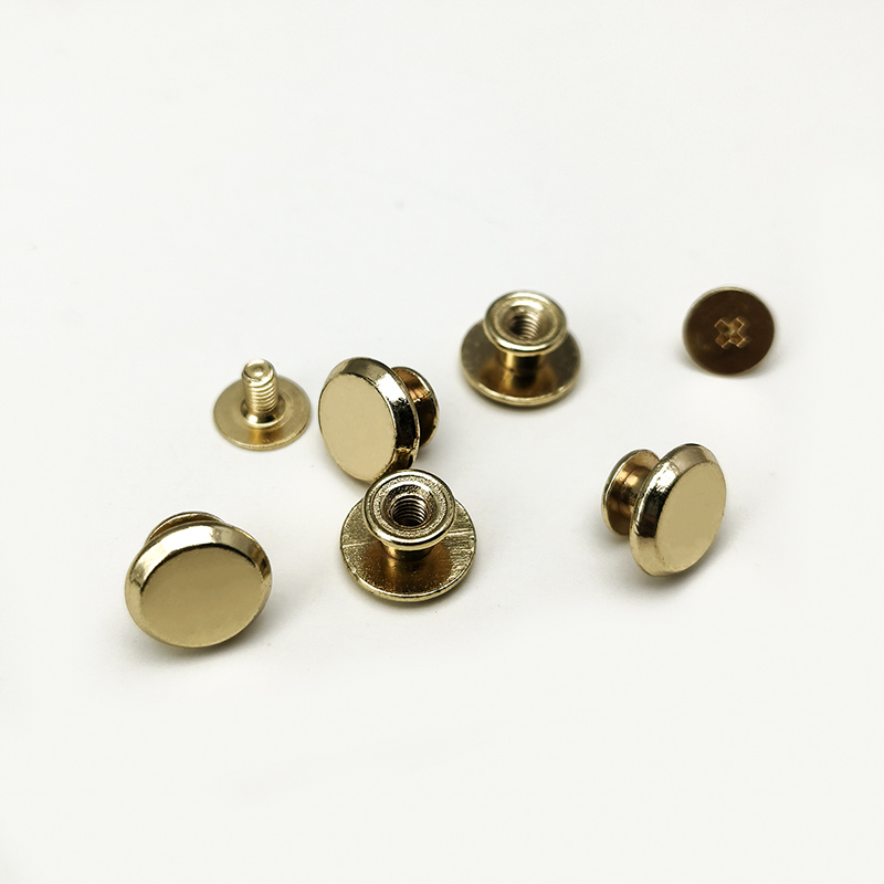 Alloy Hollow Rivets, Suitable for DIY Leather Craft Belts