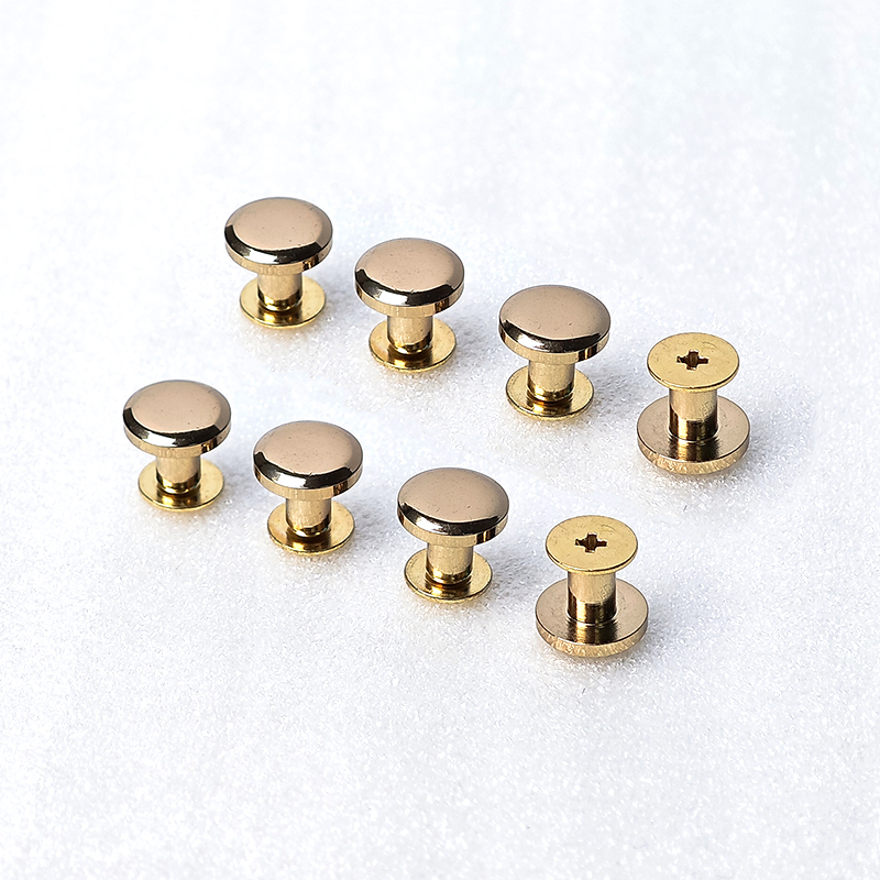 Alloy Hollow Rivets, Suitable for DIY Leather Craft Belts