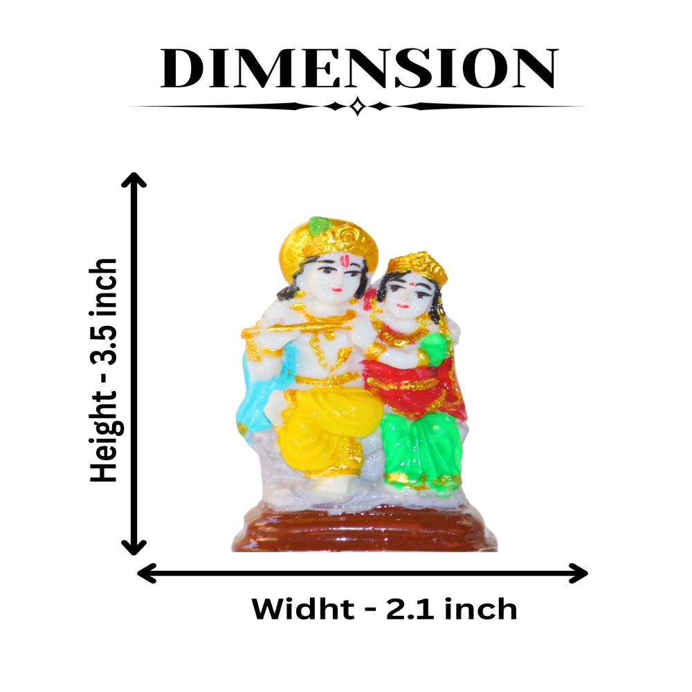 Radha krishna marble finish