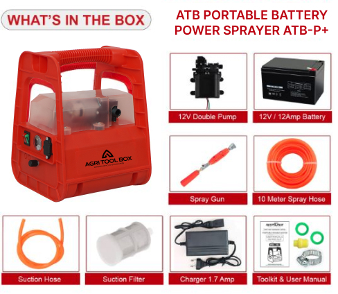 12A 12 Portable Battery Sprayer