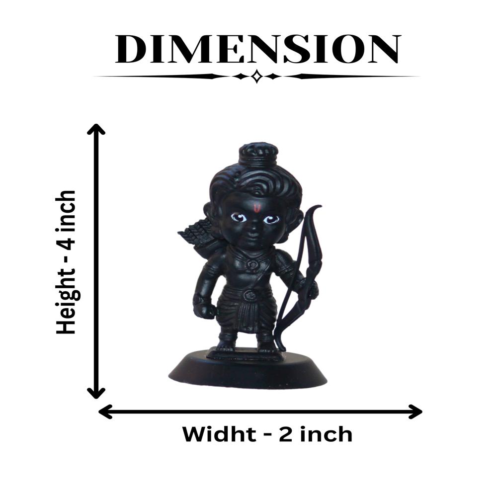 Miniature Ram ji Black