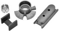 Sintered Pole Shoe Bush - Color: Iron