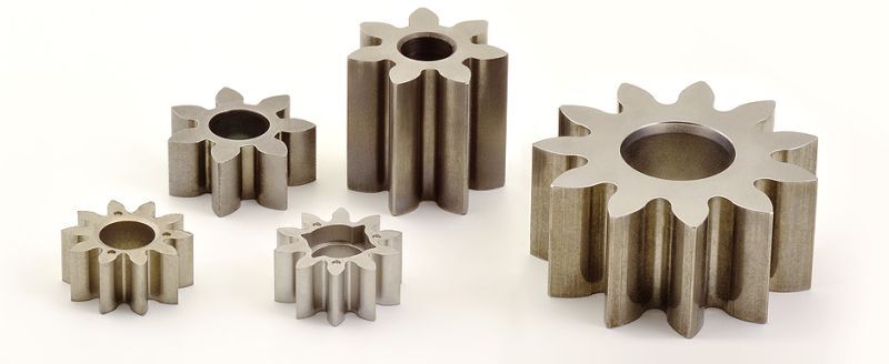 Sintered Combination Gear - Color: Silver / Gray