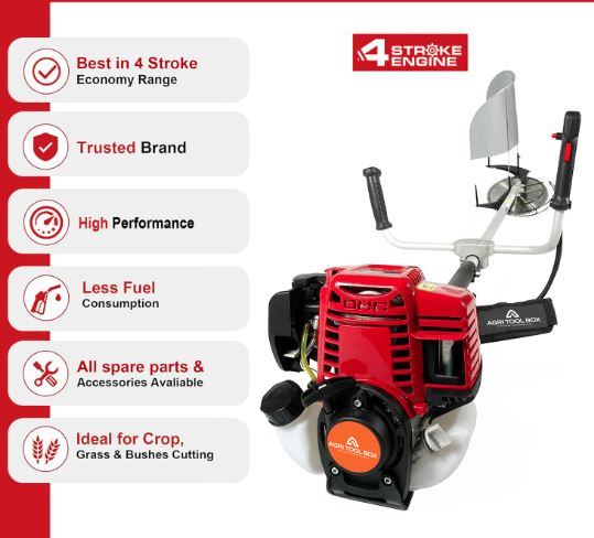 ATB-BC Side Pack 4 Stroke Brush Cutter