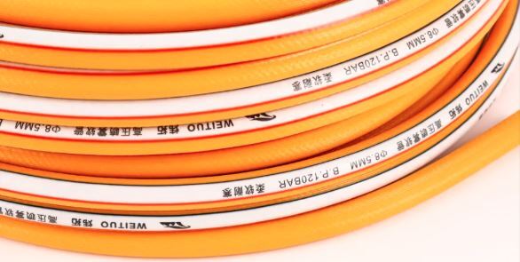 8.5 MM 50 Meter Heavy Duty 5 Layered PVC Agriculture Hose Pipe