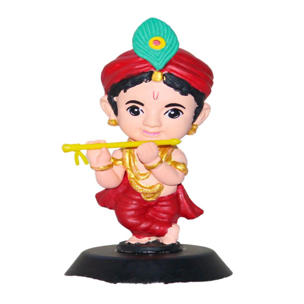 Miniature krishna mahroon