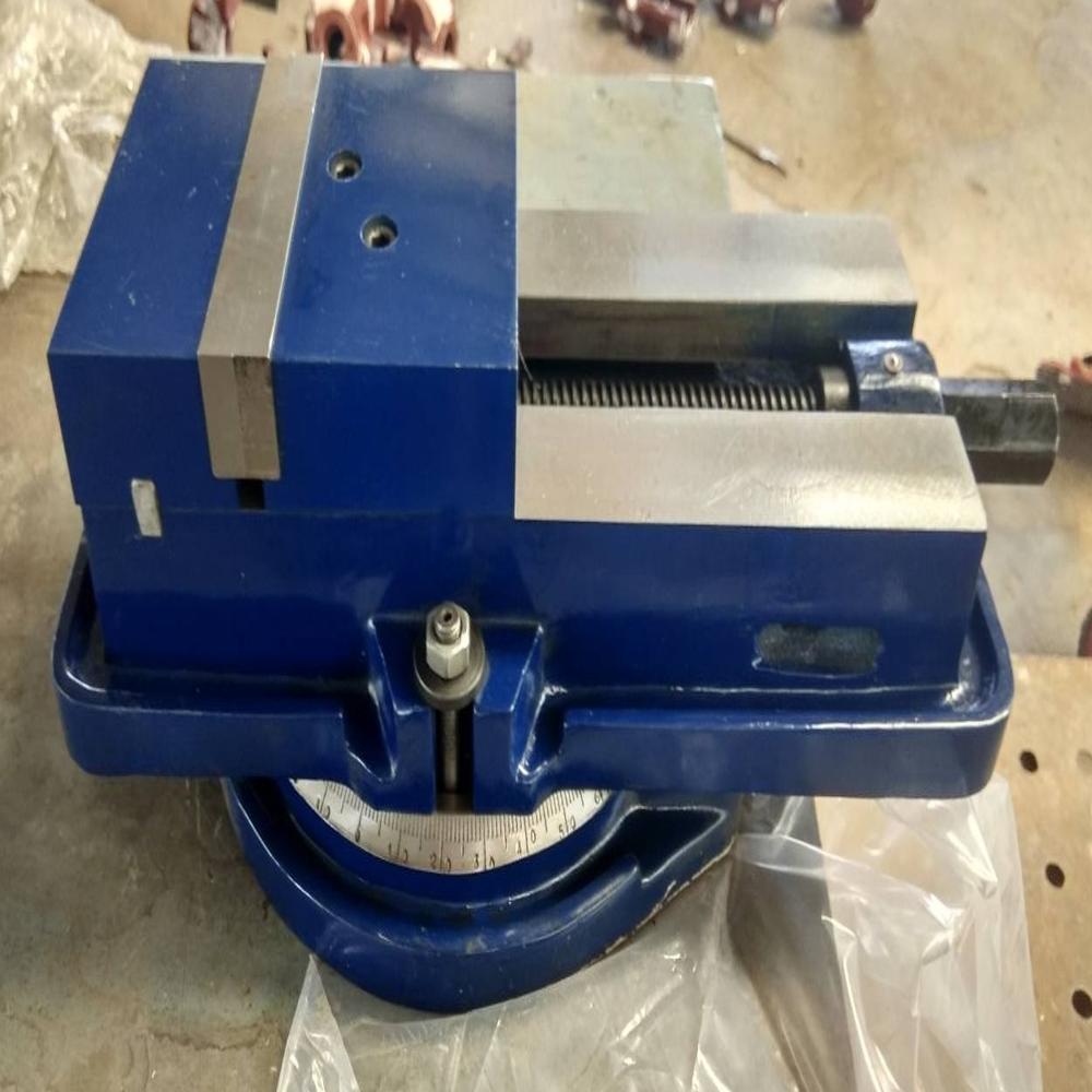 Precision Machine Vice With Swivel Base - Color: Blue