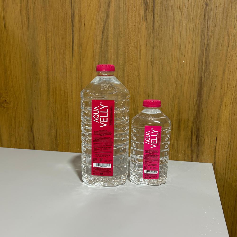 200 ML Aquavelly Square Water Bottle