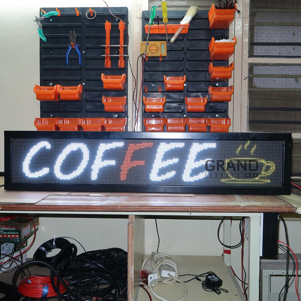 Full Multicolor Animated Led Displays - Body Material: Steel