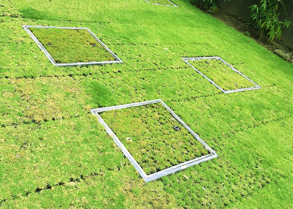 Thermodrain Recess Manhole Covers With Frame