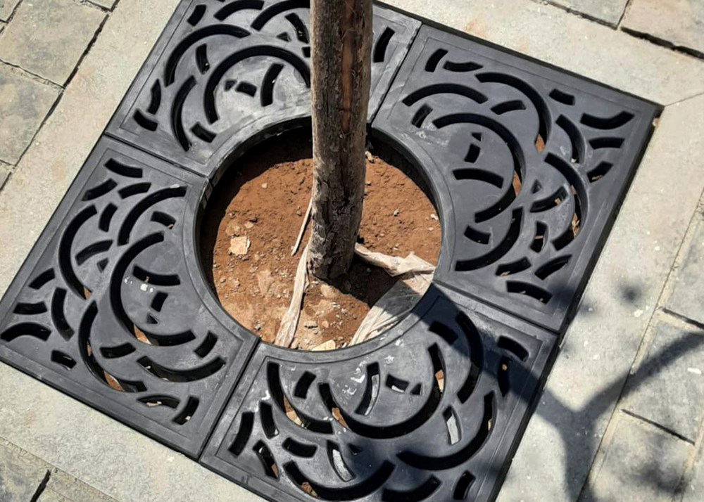 Thermodrain Tree Gratings