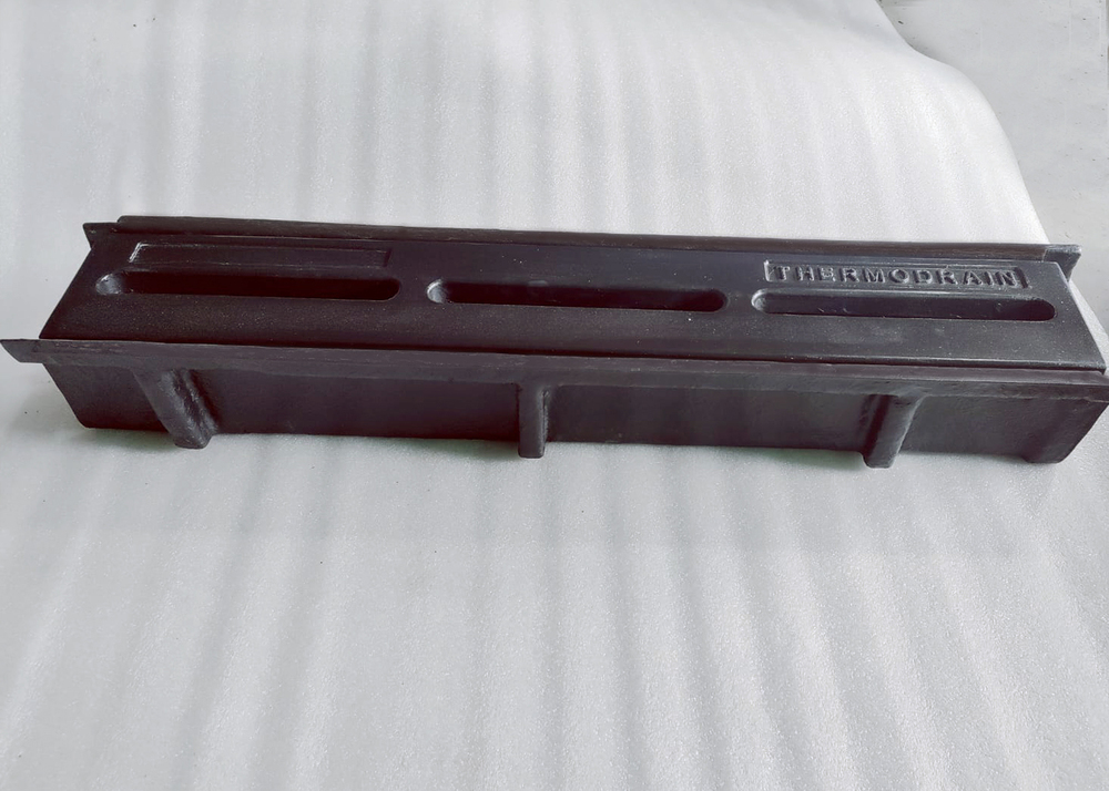 Thermodrain Frp Grp Drain Channels With Grating Gully Cover - Color: Black