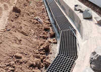 Thermodrain FRP GRP Drain Channels with Grating Gully Cover