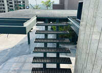 Thermodrain Gratings - Application: Tank