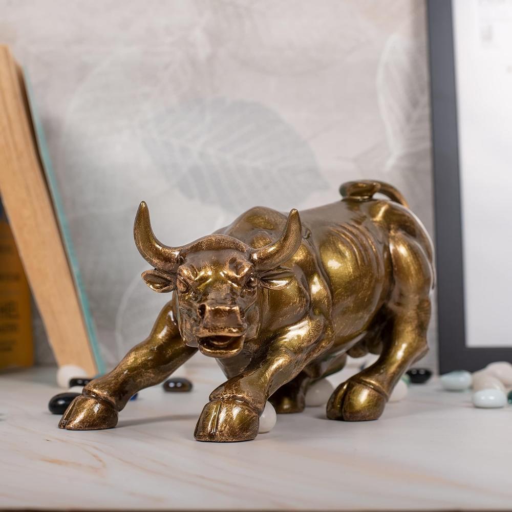 Share market big bull antique