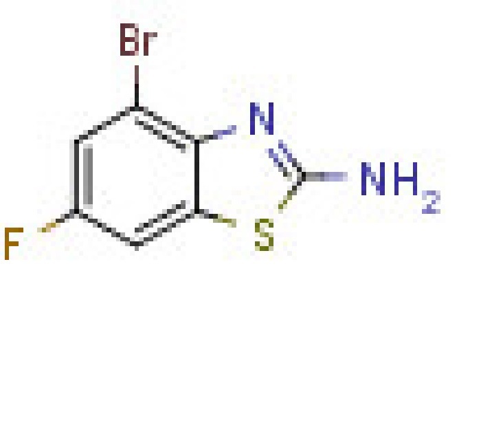 2-Amino- 4-bromo-6-fluorobenzothiazole
