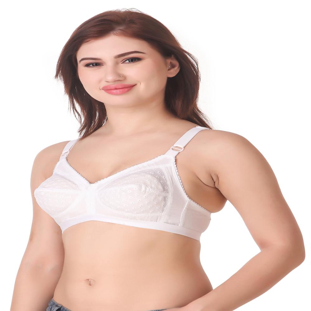 Ladies Non Padded Cotton Bra