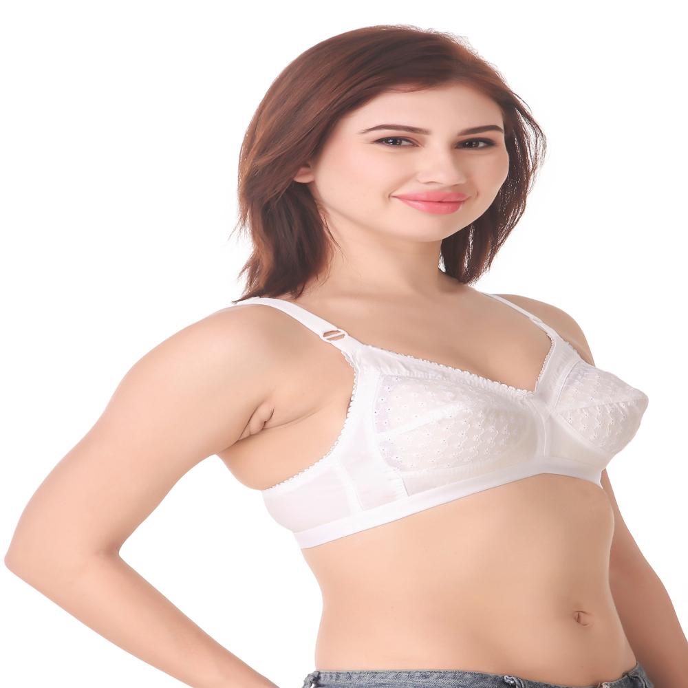 Ladies Non Padded Cotton Bra