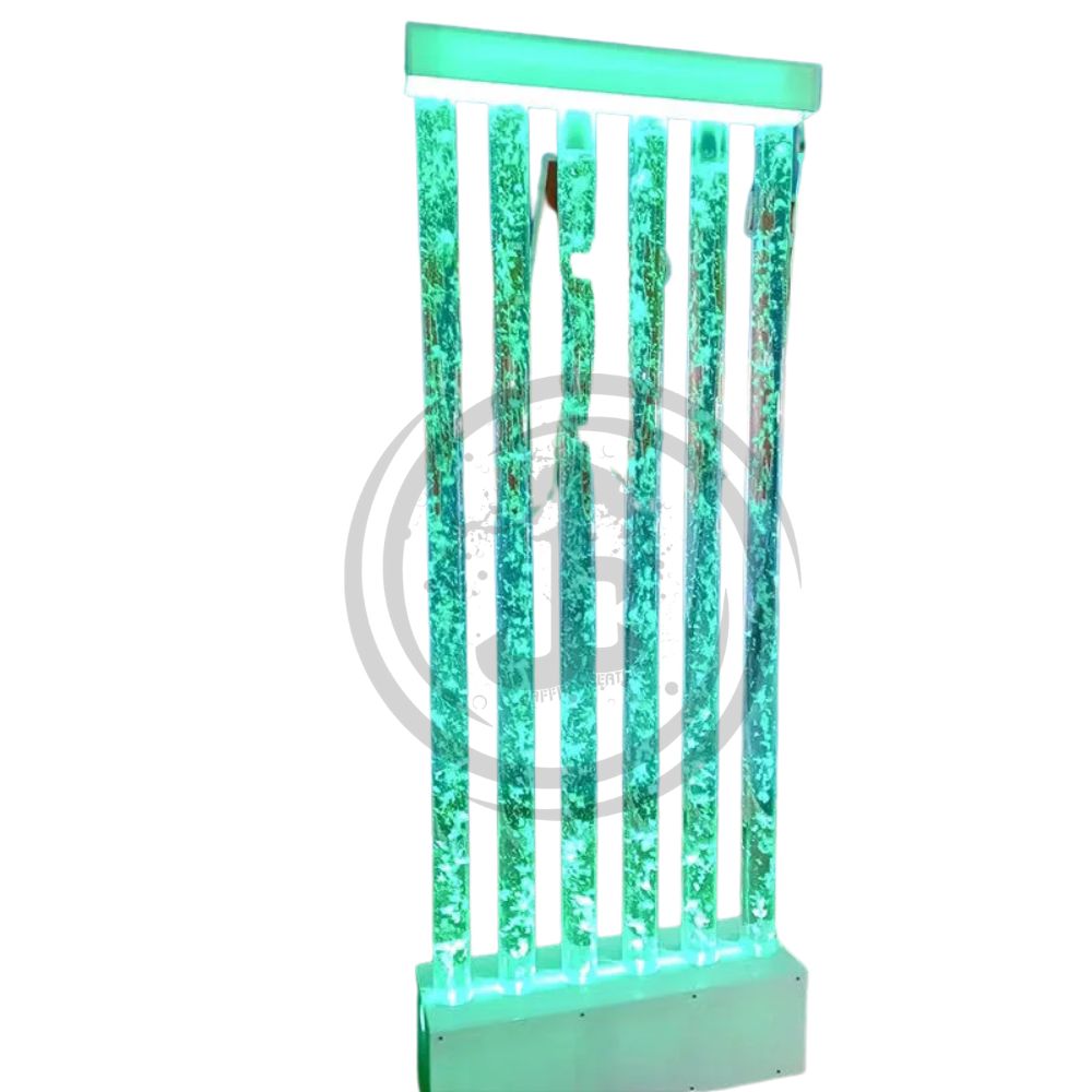 Acrylic Bubble Wall Pillar - Color: Multicolor