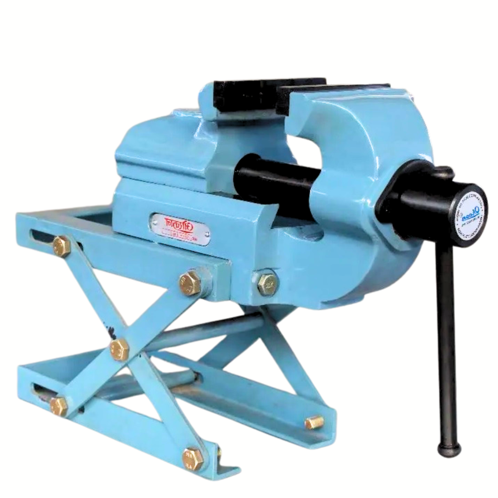 Height Adjustable Stand Bench Vice 5 Inch Jaw 