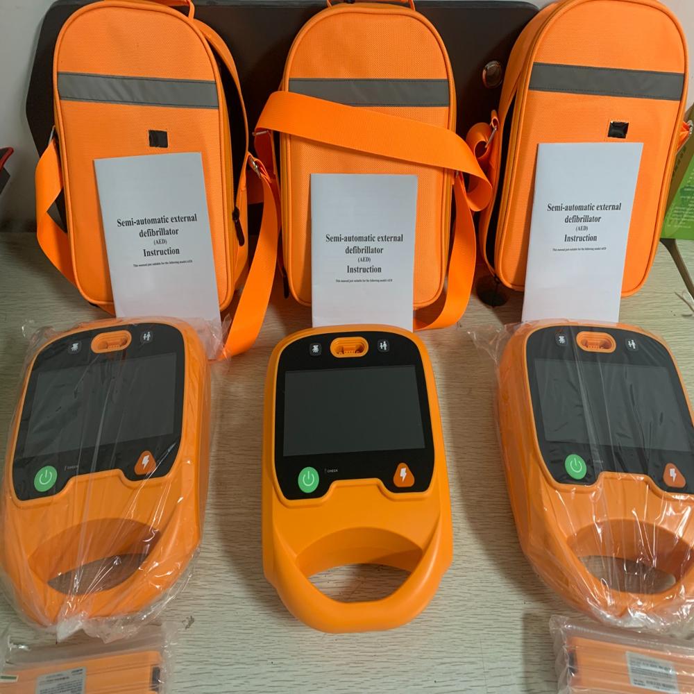 Automated External Defibrillator - Color Code: Orange White