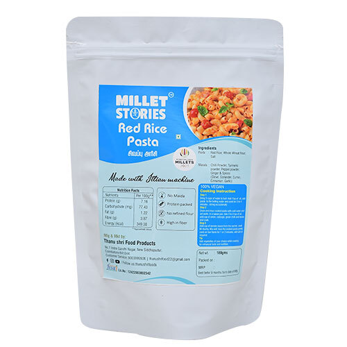 Red Rice Millet Pasta - Fat: Nil Percentage ( % )