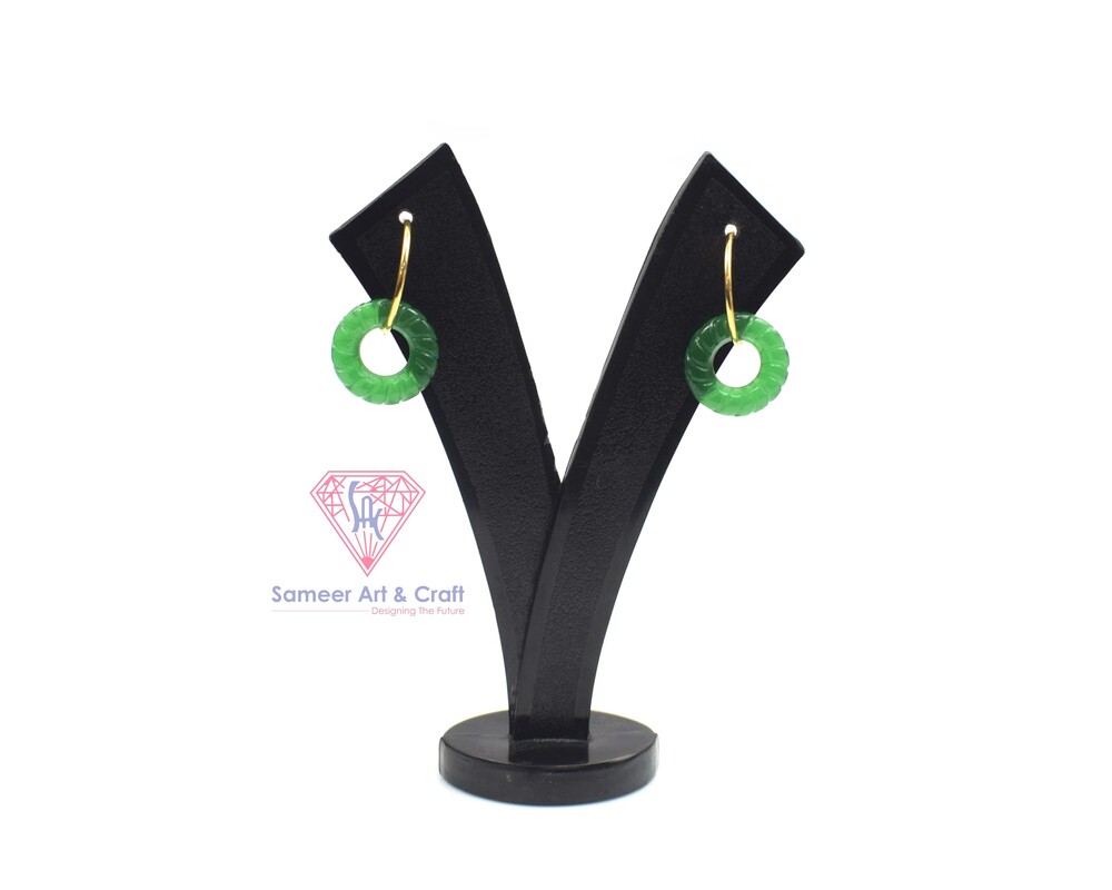 Brass With 18k Gold Plated Baali Earring Weight 6.00 Gram Per Pair Earring Length 3 CM