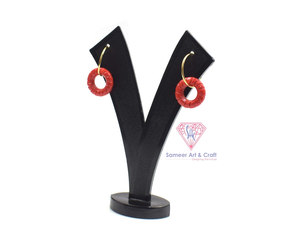 Brass With 18k Gold Plated Baali Earring Weight 6.00 Gram Per Pair Earring Length 3 CM
