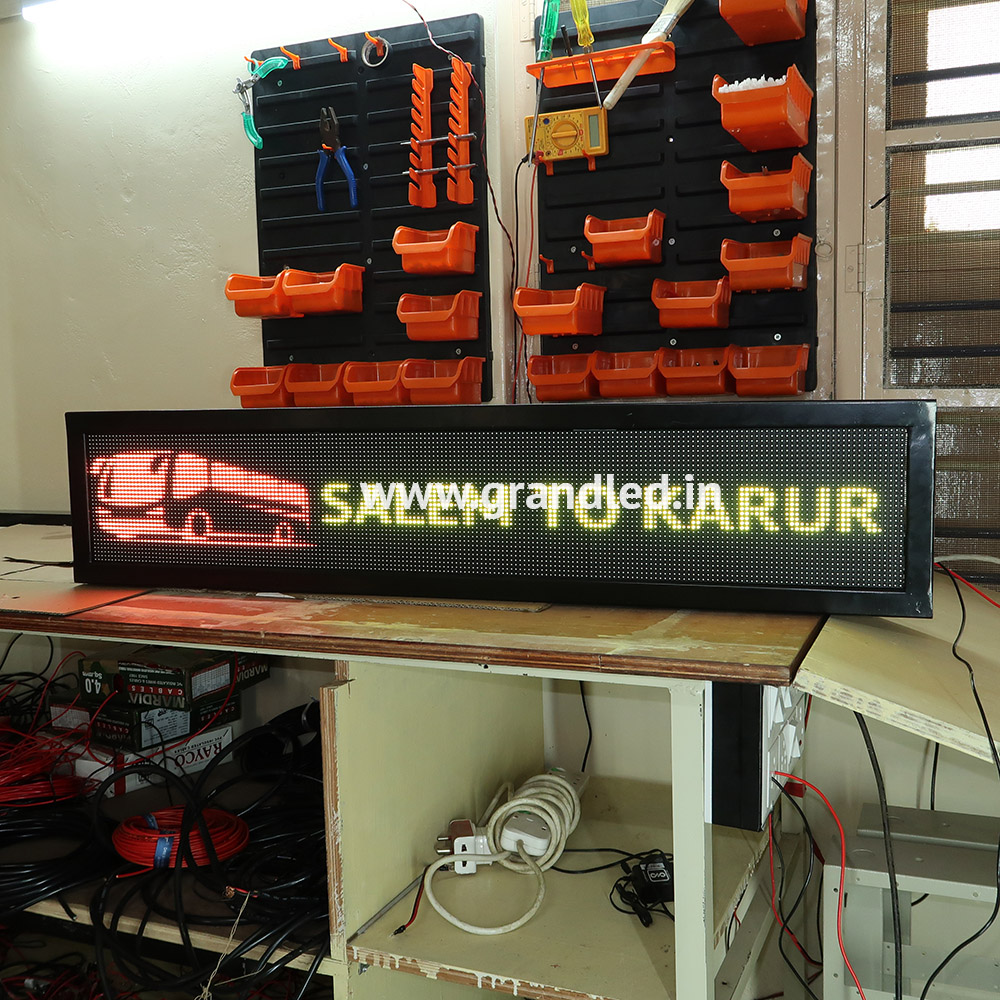 Bus Route LED Display Board