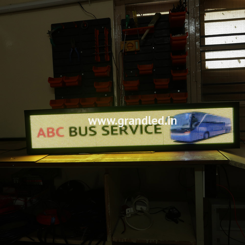 Bus Route LED Display Board