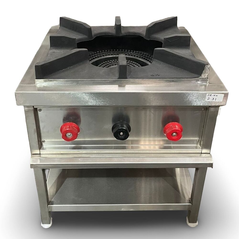 Single Burner Range - Color: Silver