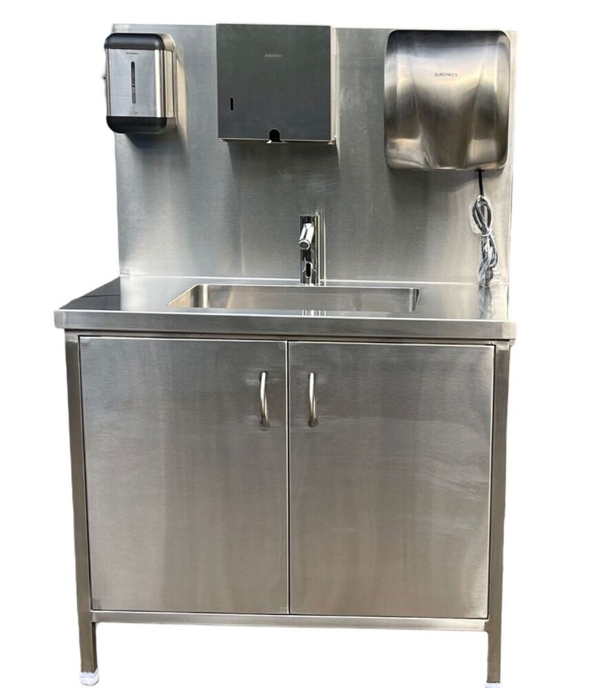 Ss Single Person Hygiene Unit - Color: Silver