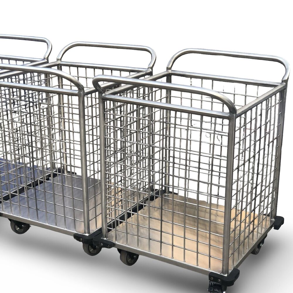 Service Trolley - Color: Silver