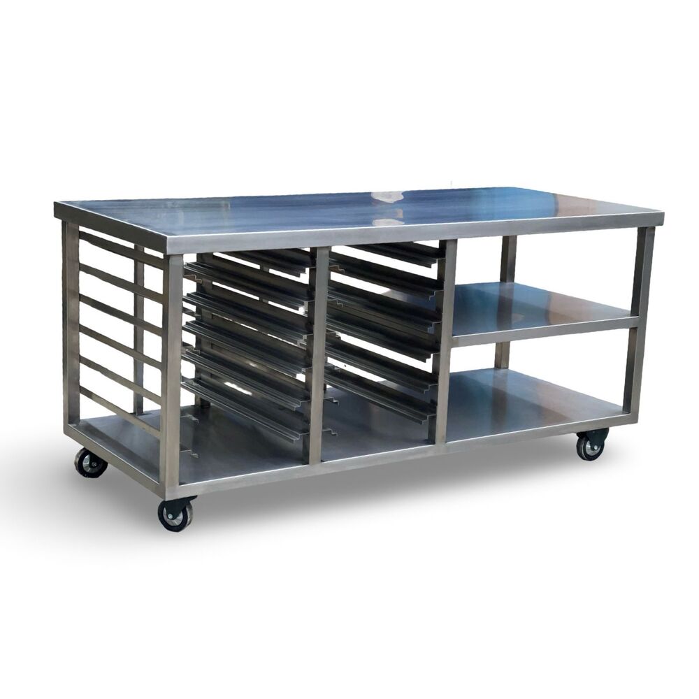 Ss Table With Gn Pan Stand - Application: Home And Hotel