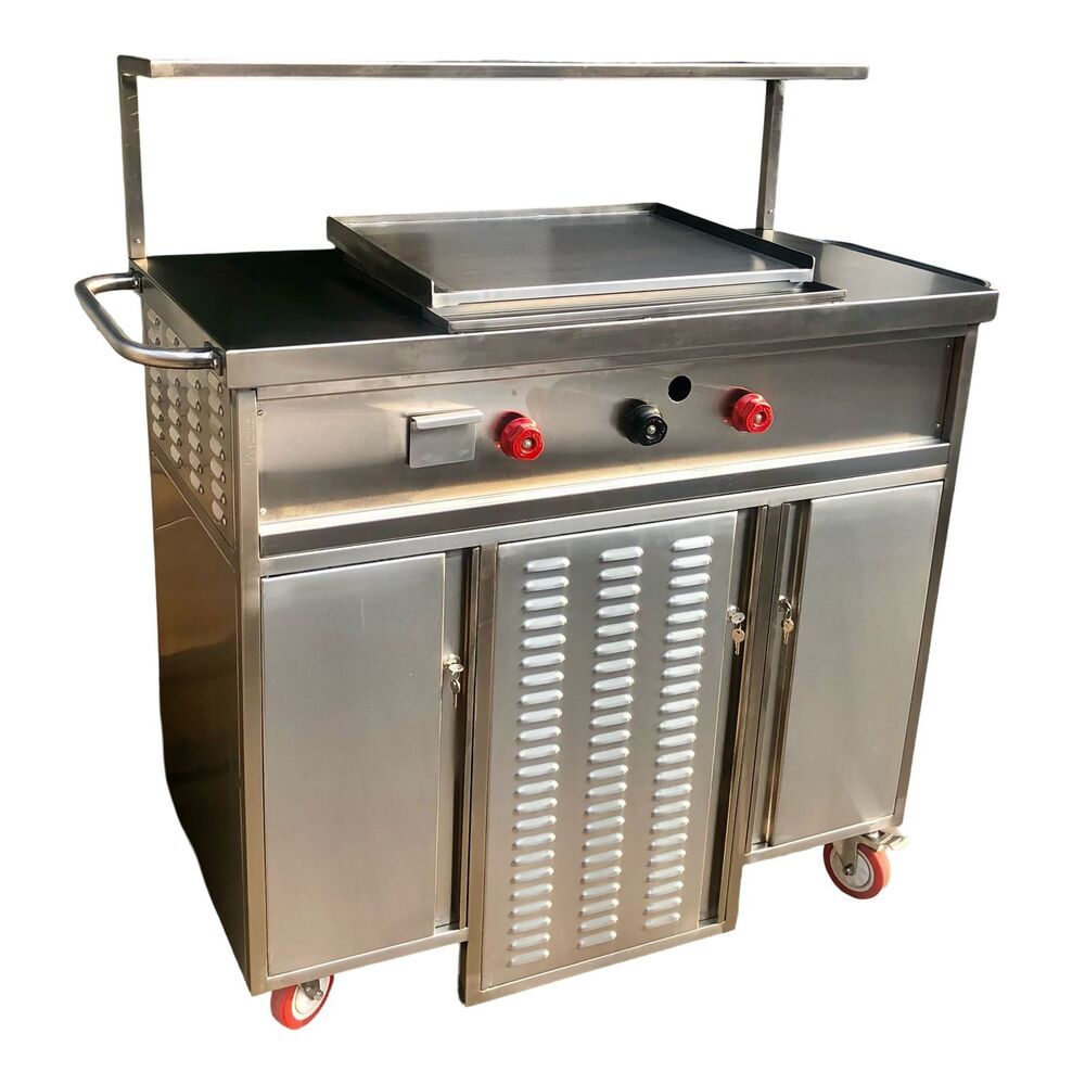 Hot Plate With Storage And Ohs - Features: Good Quality Steel