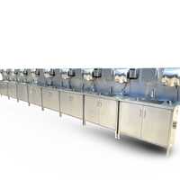 Commercial Hand Wash Station - Color: Silver