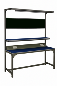 Single Side Work Table 1.8 Mtr (6 feet) | Modular Ergonomic Industrial Workstation