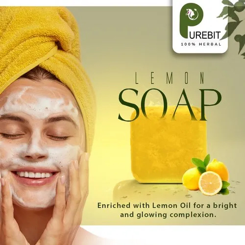 Lemon Soap - Color: Yellow