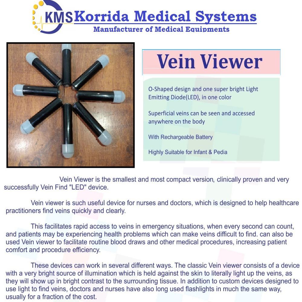 Vein Finder Vein -D - Color Code: Blak