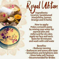 Herbal Ubtan Powder - Grade: A