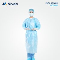 Fluid-resistant Isolation Gown Large
