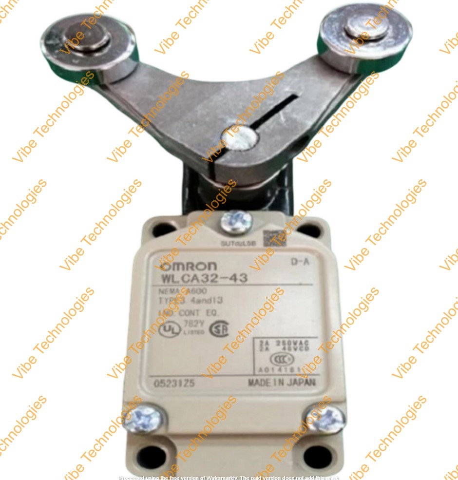 Wlca32-43 Omron Limit Switch - Color: Gray
