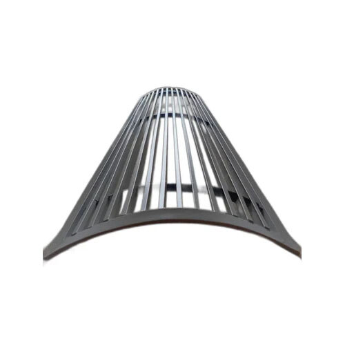 Aluminium Powder Coated Curve Grill
