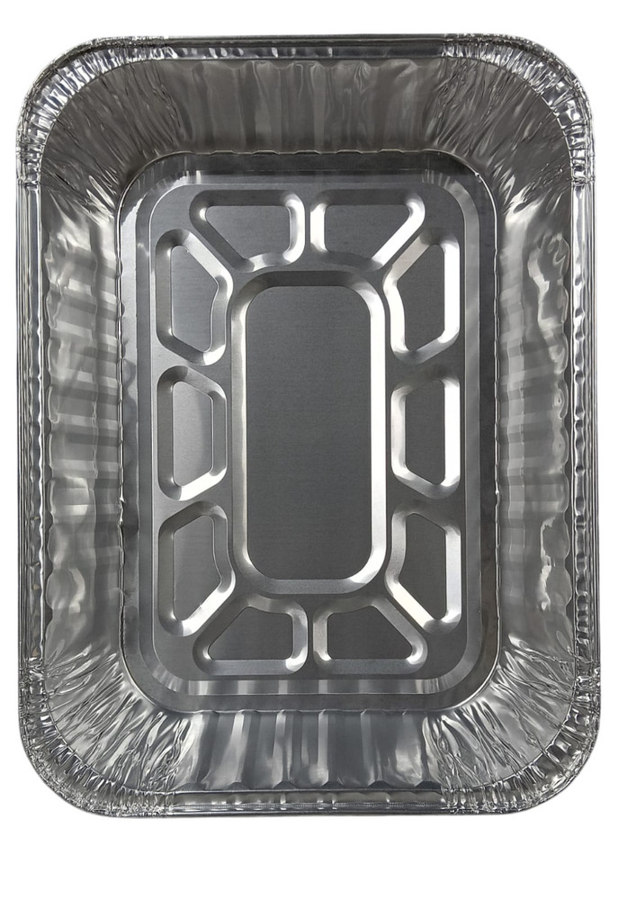 7500 Ml Rectangular Roaster Aluminium Foil Container - Application: Party Supplies