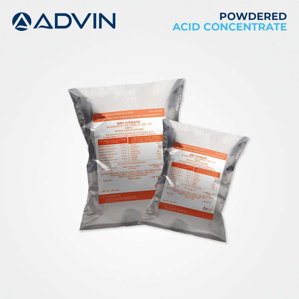 Dialysis Concentrated Powder part 1