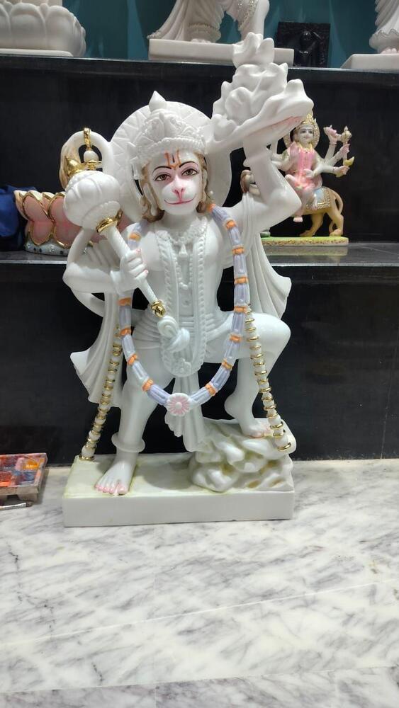 Marble Hanuman Statue - Color: Various Available