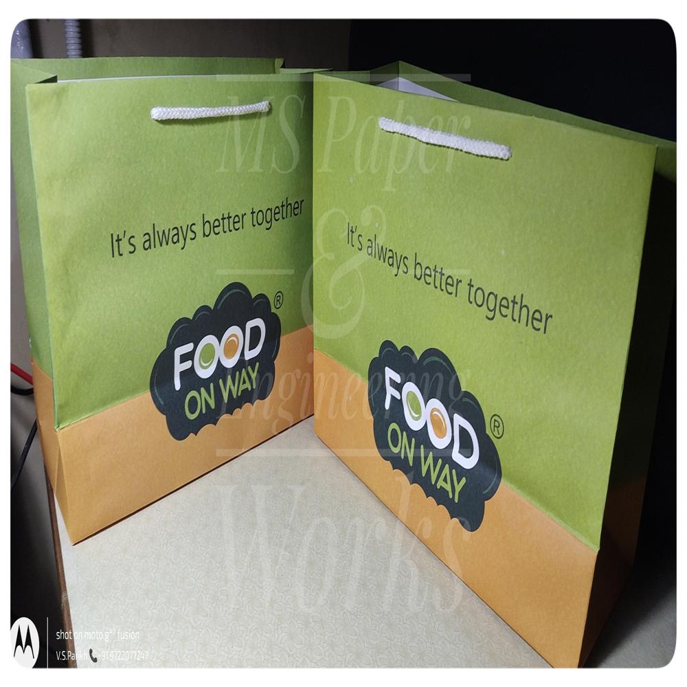 White Paper Shopping Bag - Premium Shopping Bags